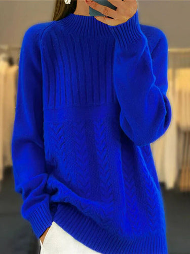 Amarae | High Neck Ribbed Sweater