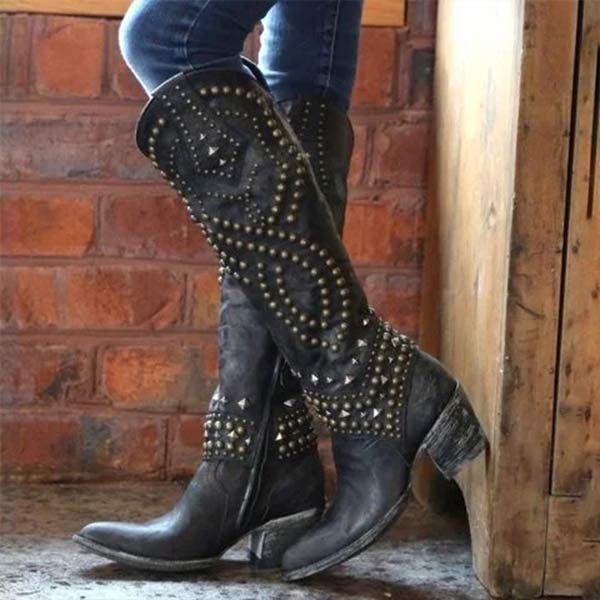 Lune London | Cowboy Boots with Heels