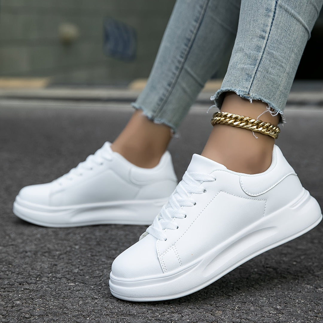 Lune London | Women's White Sneakers Casual