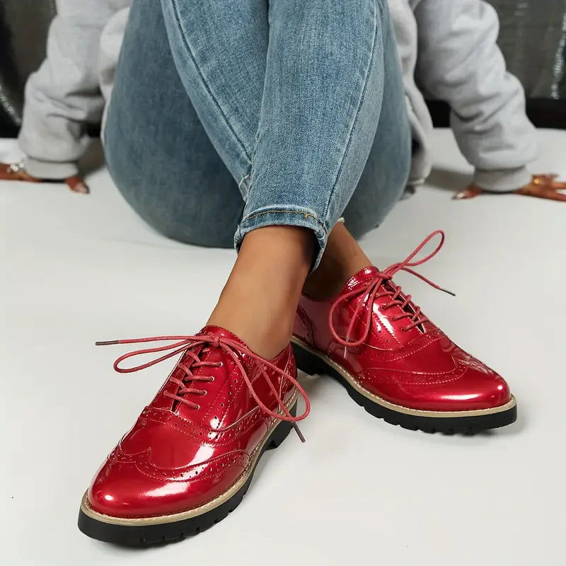 Lune London | Fashionably Stamped Patent Shoes for Women