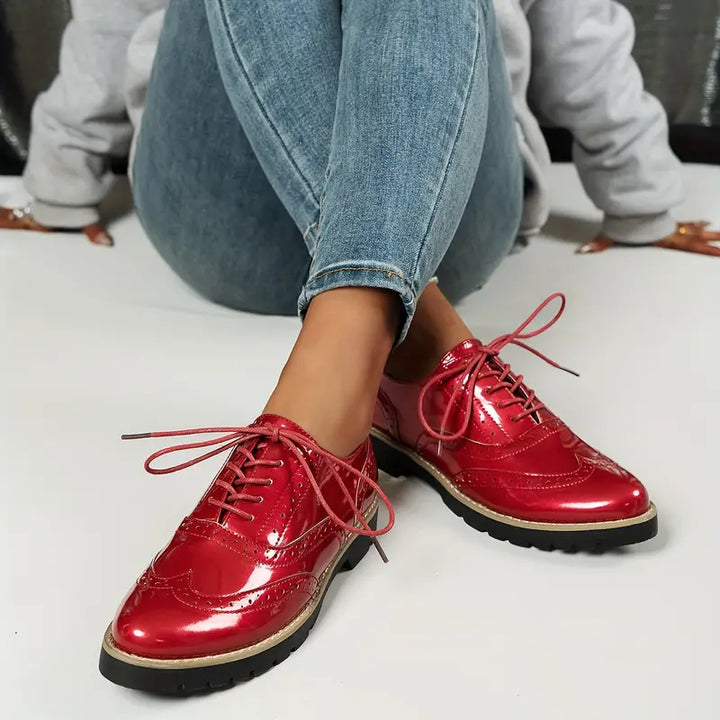 Lune London | Fashionably Stamped Patent Shoes for Women