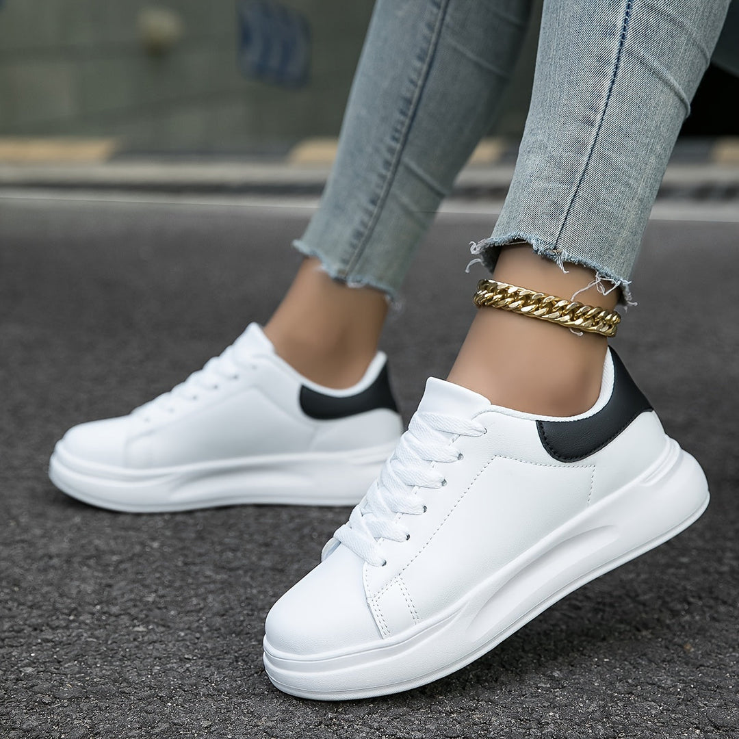 Lune London | Women's White Sneakers Casual