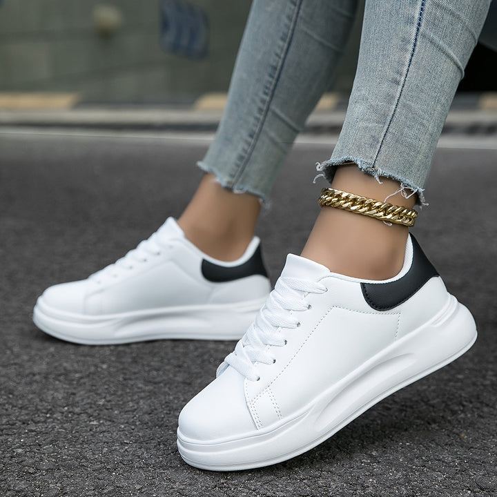 Lune London | Women's White Sneakers Casual