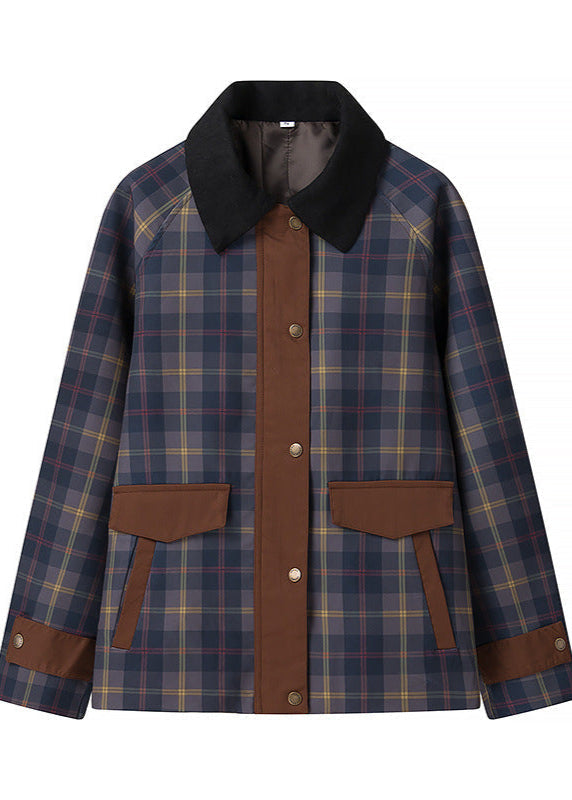 Amarae | Checked Plus Size Jacket