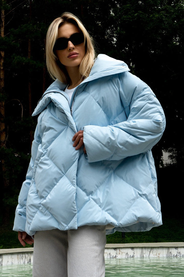 Amarae | Fit quilted cotton jacket