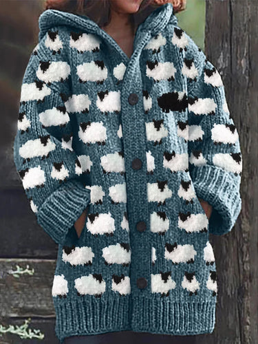 Amarae | Cardigan With Sheep