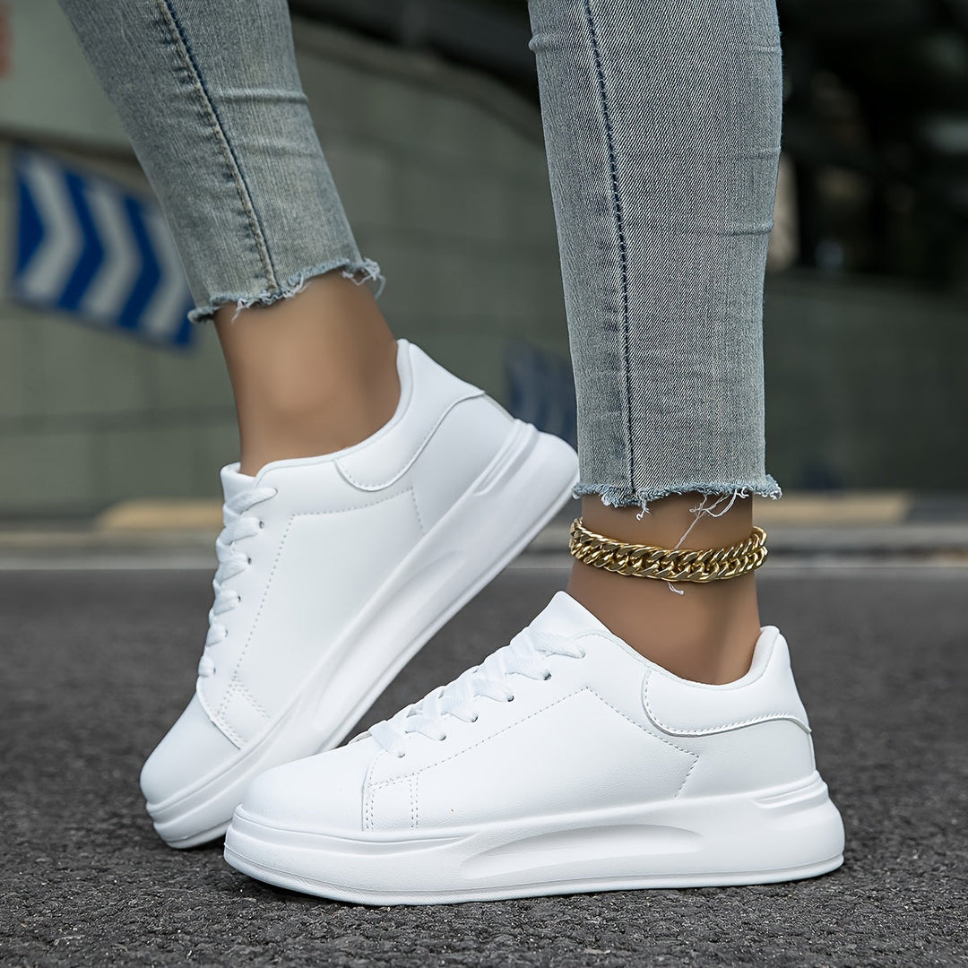 Lune London | Women's White Sneakers Casual