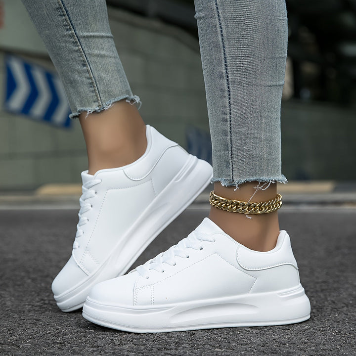 Lune London | Women's White Sneakers Casual