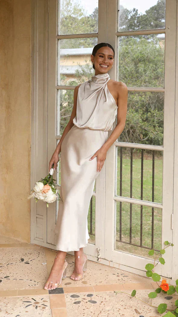 Lune London | Elegant Satin Dress