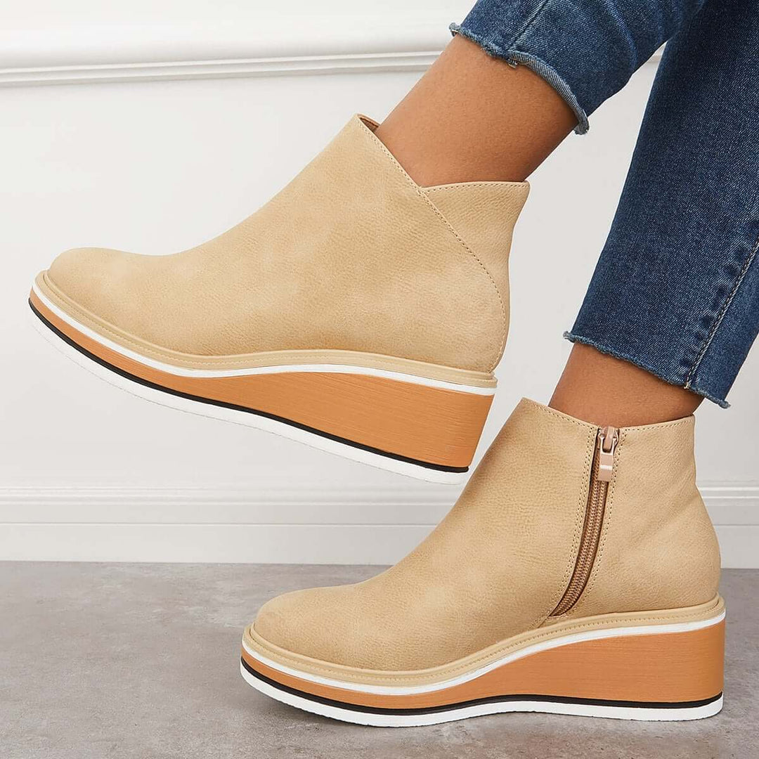 Lune London | Ankle Boot with Side Zipper