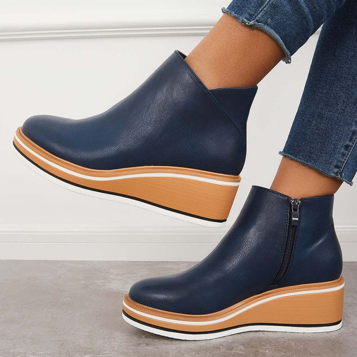 Lune London | Ankle Boot with Side Zipper