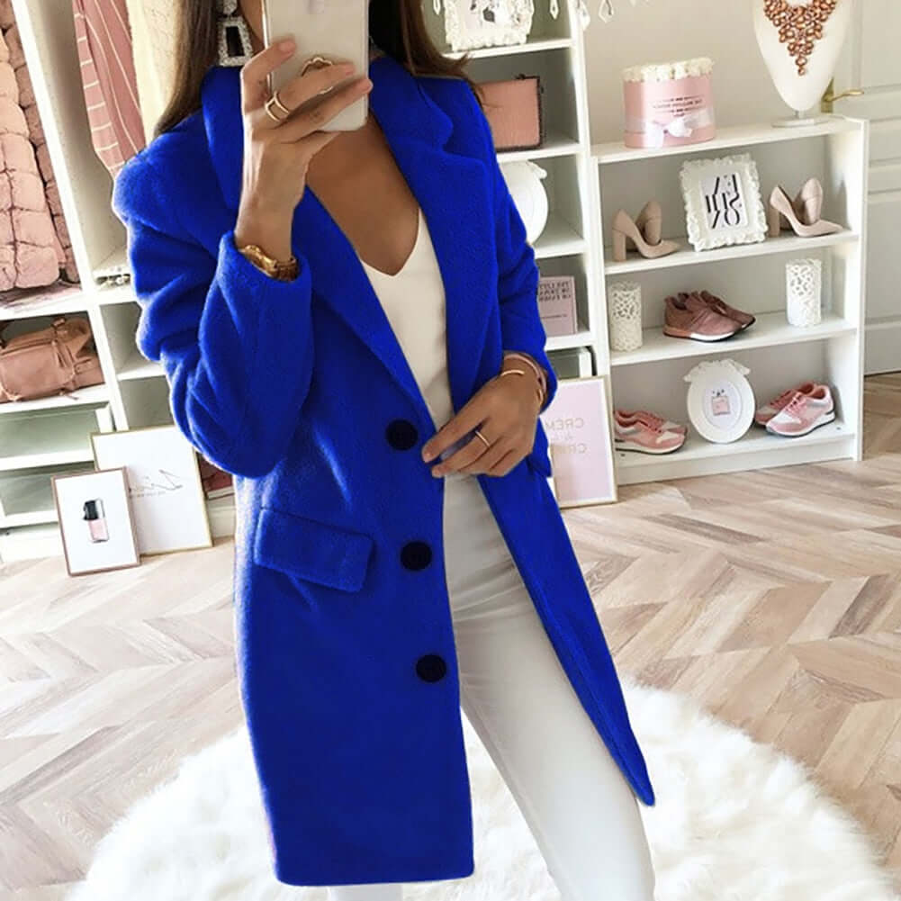 Lune London | Women's Double-Breasted Wool Coat