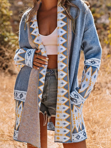 Chic und Stil | Aztec Pattern Cardigan