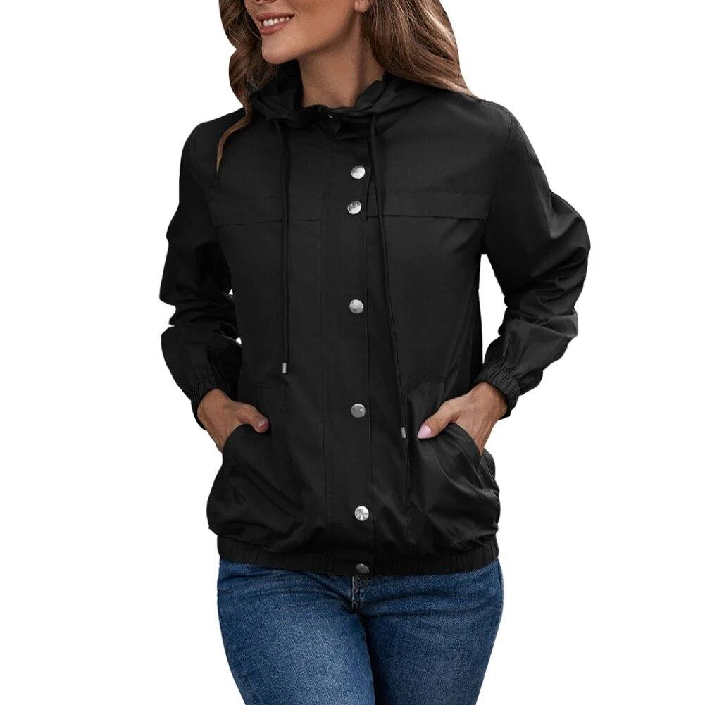 Lune London | Active Outdoor Jacket - Dark Blue - Waterproof