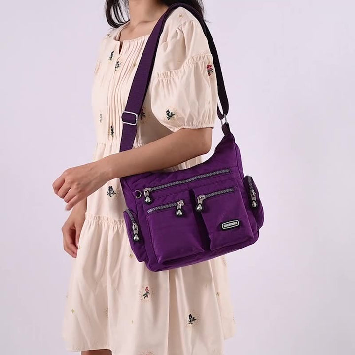 Lune London | Waterproof Shoulder Bag with Multiple Compartments