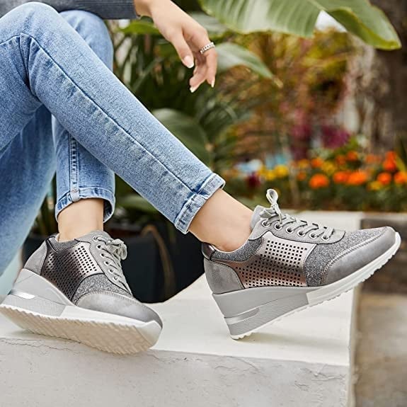 Lune London | High-heel sneaker with wedge design for women
