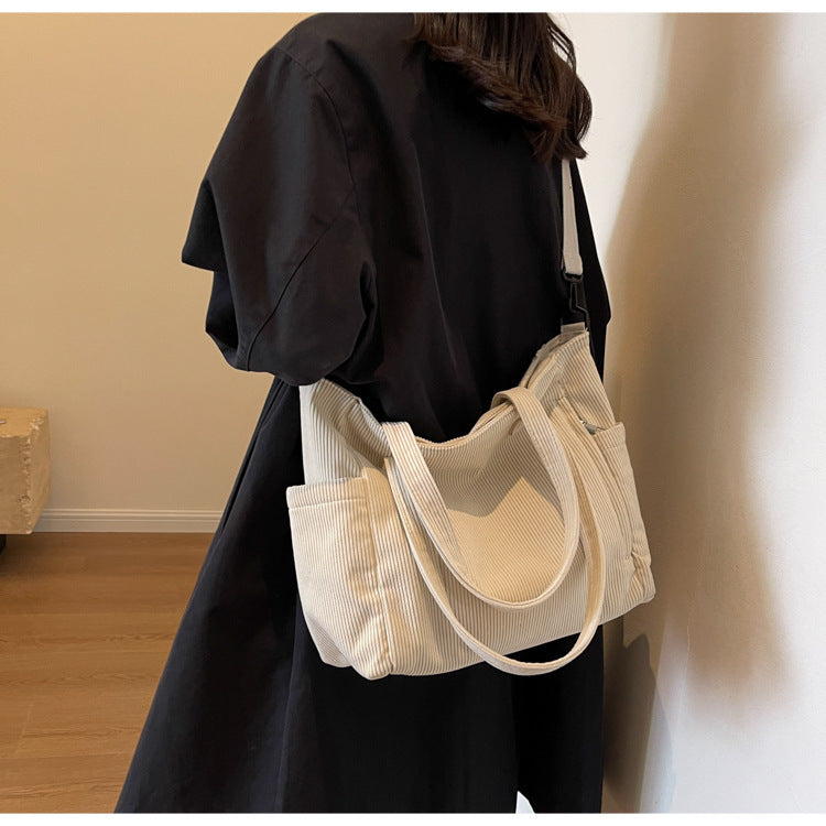 Lune London | Student Tote Cord Bag