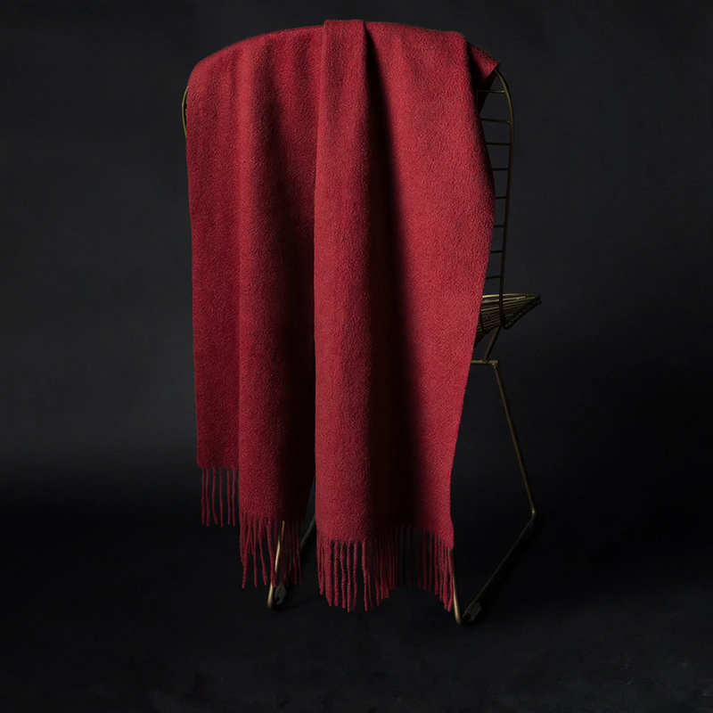 Men's scarf made of 100% wool