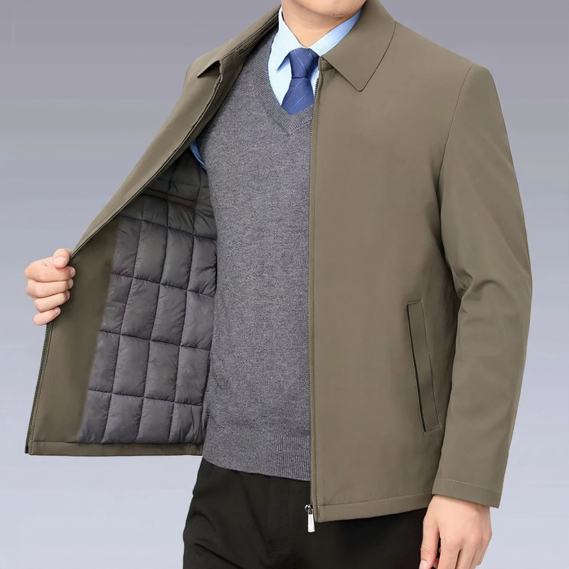 Men's Business Jacket, padded, notch collar