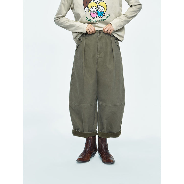Kord cargo pants for women, cocoon cut, V63832