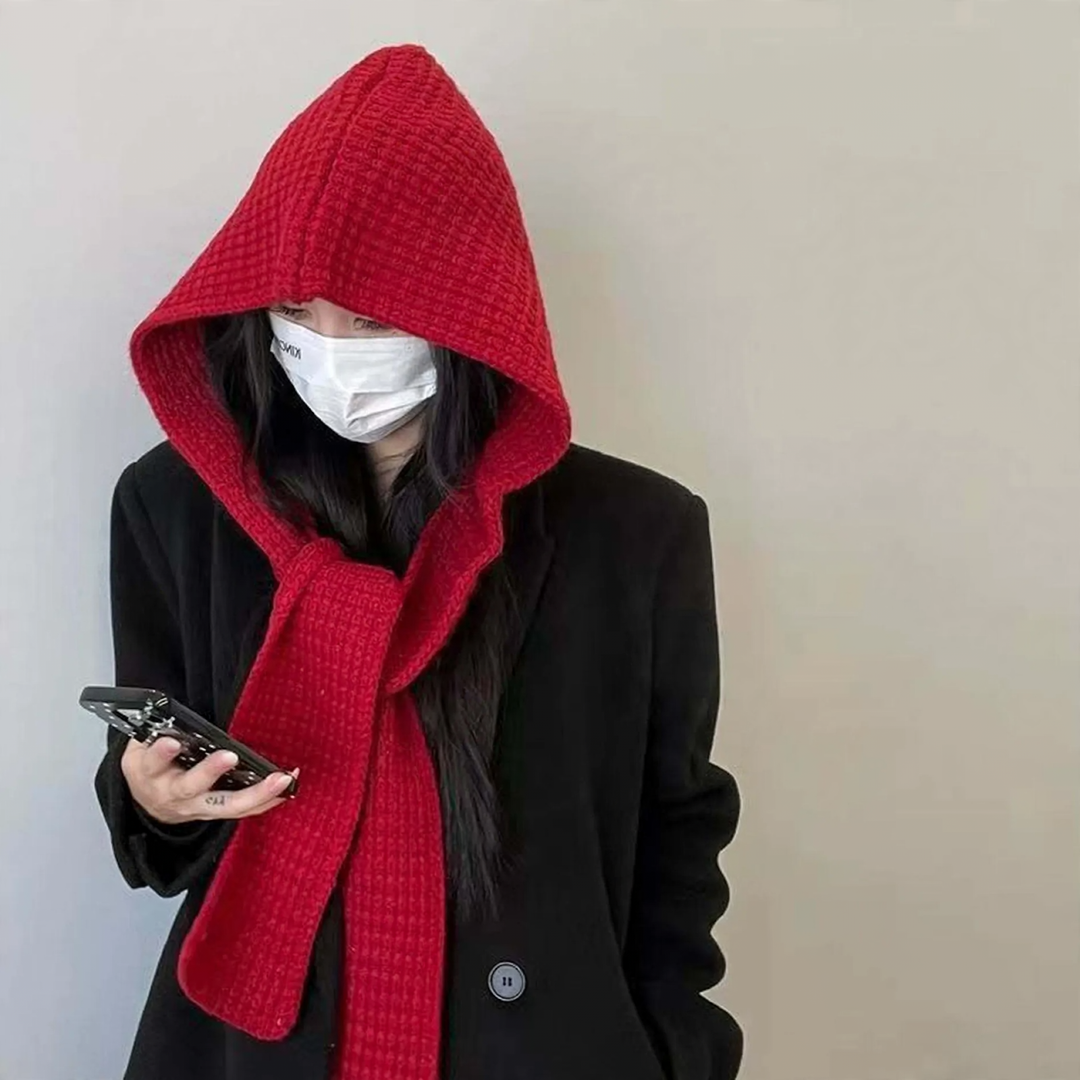 Knit Set: Hat and Scarf in One