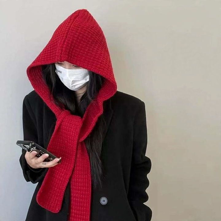 Knit Set: Hat and Scarf in One