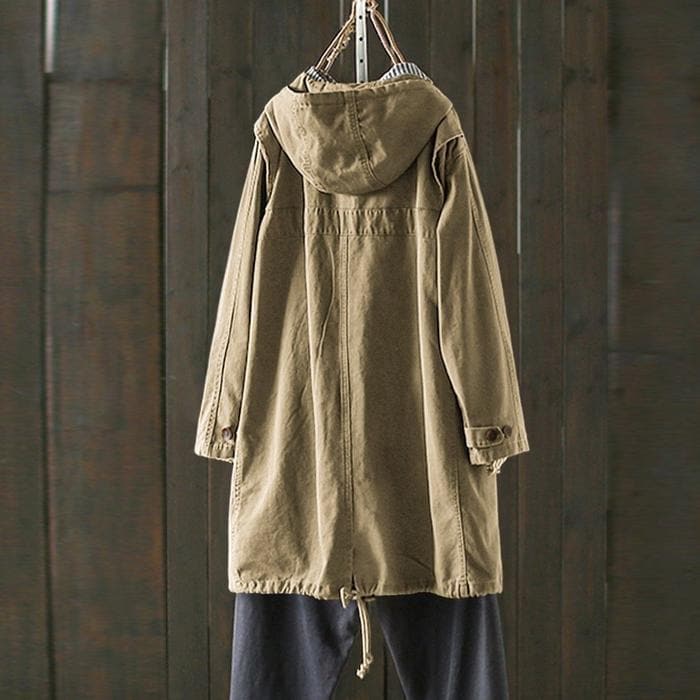 Amarae | Coat - Oversized with hoodie - Large pockets - Loose fit