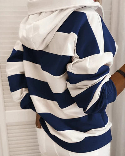 Amarae | Hoodie - Knit details - Loose fit - Soft materials