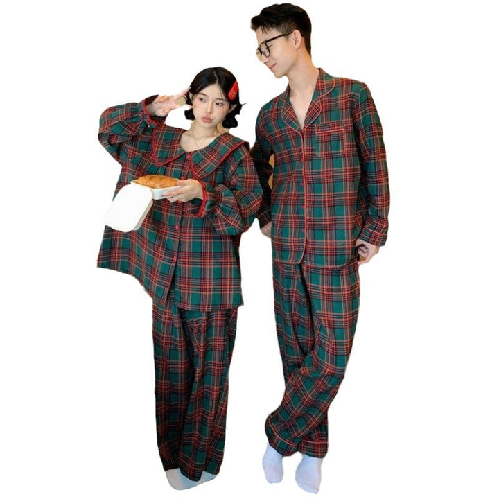 Pair-Track Suit, checked, wintry