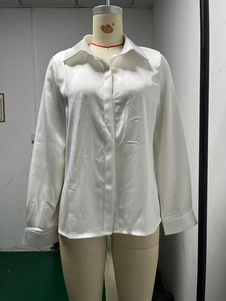 Lune London | Women's Elegant Silk Blouse Timeless