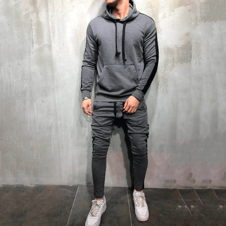 Men's Elegant Hoodie with Matching Jogging Pants Lune London
