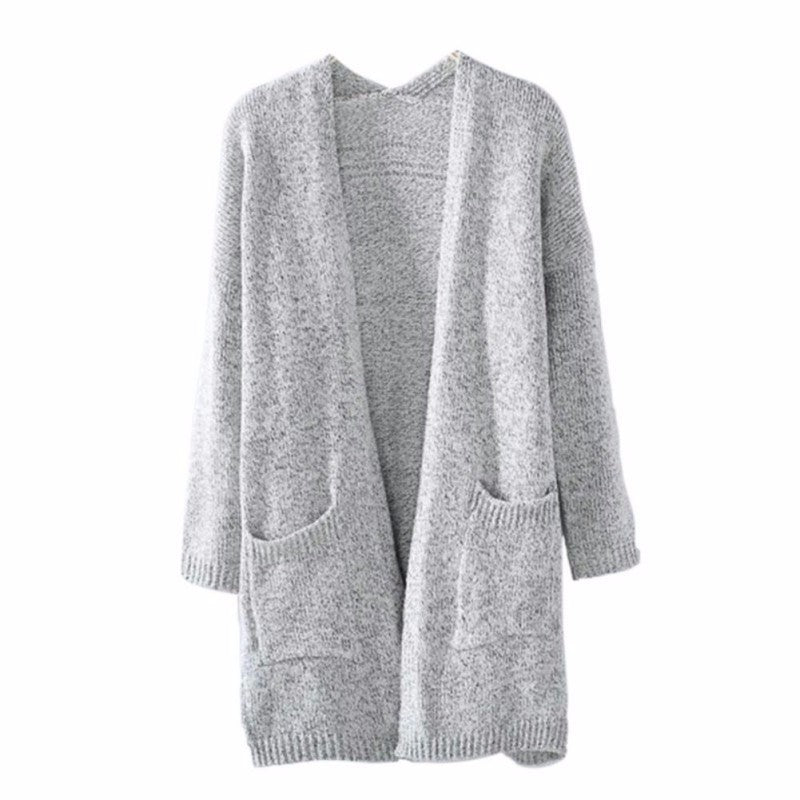 Women's knit cardigan with deep pockets and relaxed fit Lune London