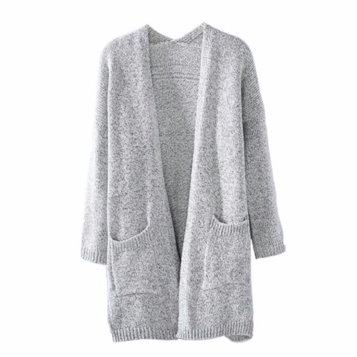 Women's knit cardigan with deep pockets and relaxed fit Lune London