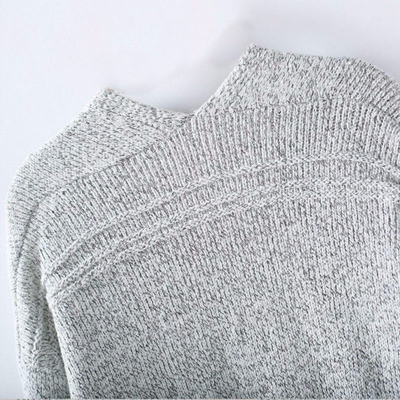 Knit coat women with deep pockets and open cut Lune London