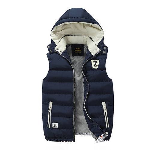 Ladies quilted hooded vest Amarae