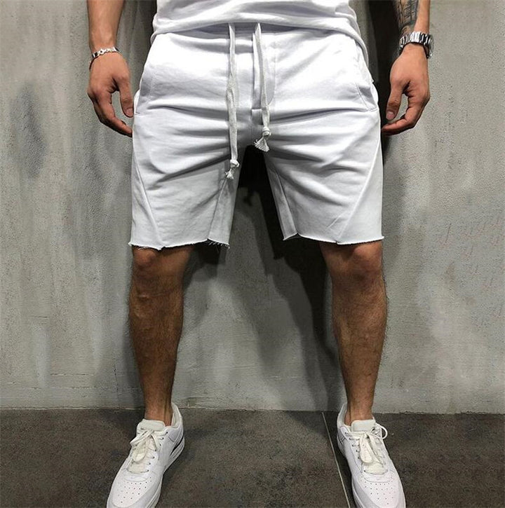 Casual sports shorts for men with adjustable drawstring and side pockets Lune London