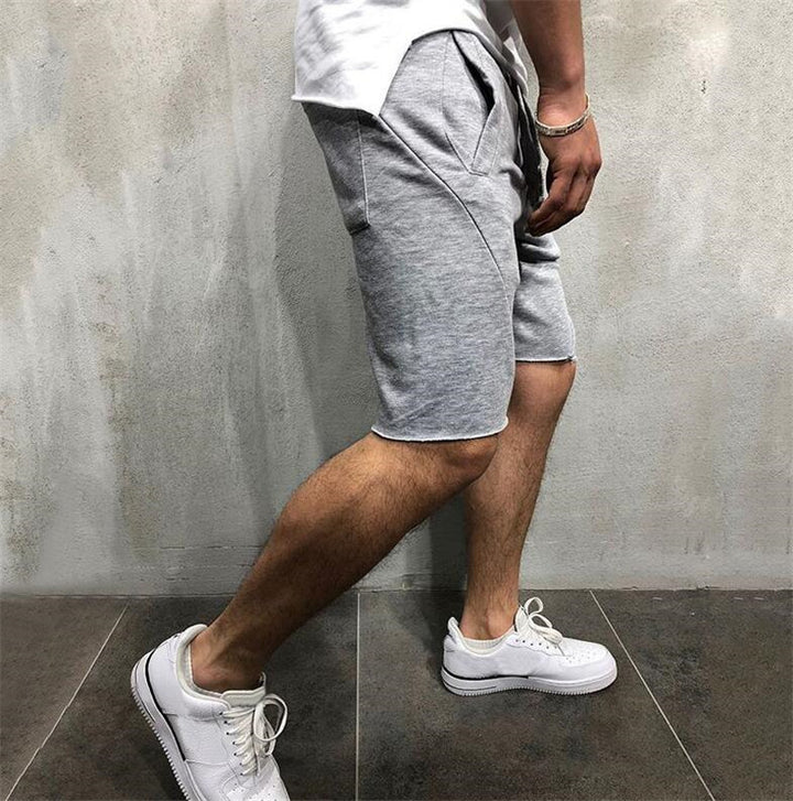 Casual sports shorts for men with adjustable drawstring and side pockets Lune London