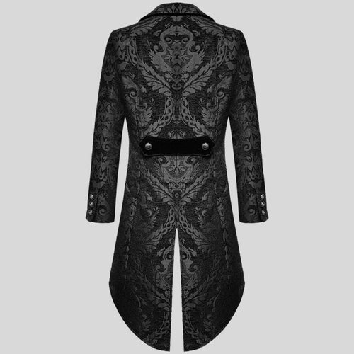 Chic und Stil | Victorian Inspired Tailcoat with Embossed Brocade Pattern