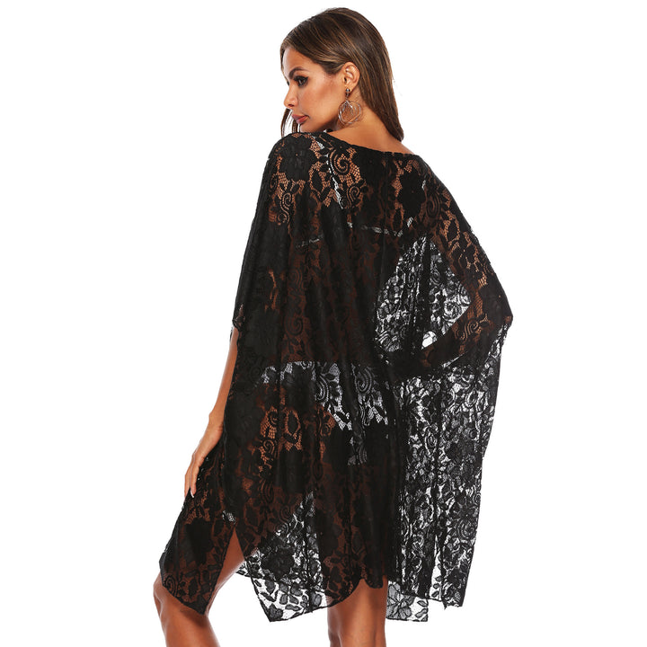 Amarae Transparent Lace Beach Dress for Women