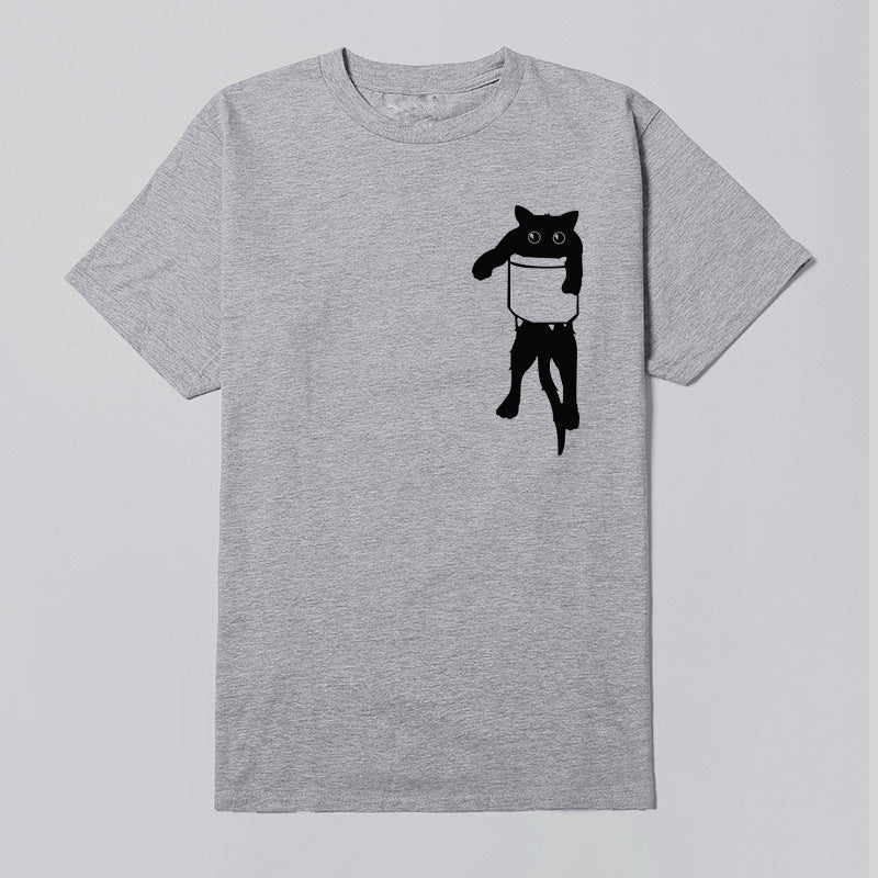 T-shirt pour femmes avec motif animal créatif et coupe décontractée Chic & Stil