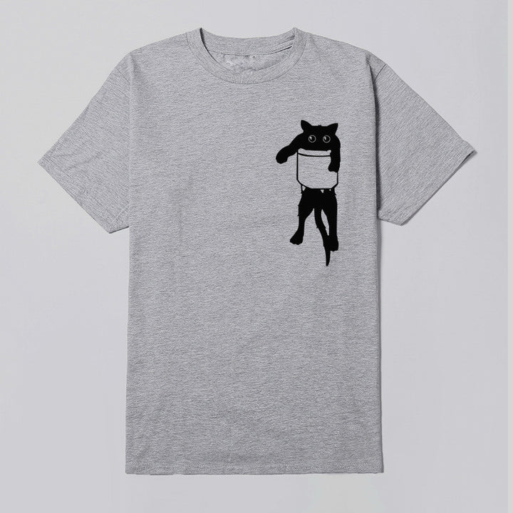 T-shirt pour femmes avec motif animal créatif et coupe décontractée Chic & Stil