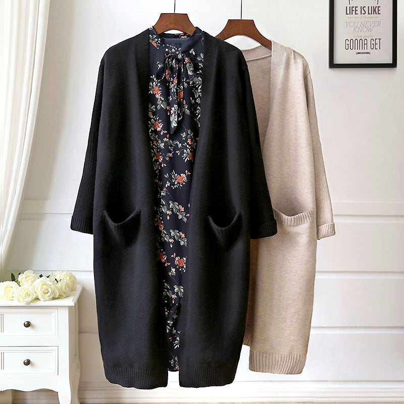 Cardigan en tricot confortable pour femmes avec poches Chic & Stil