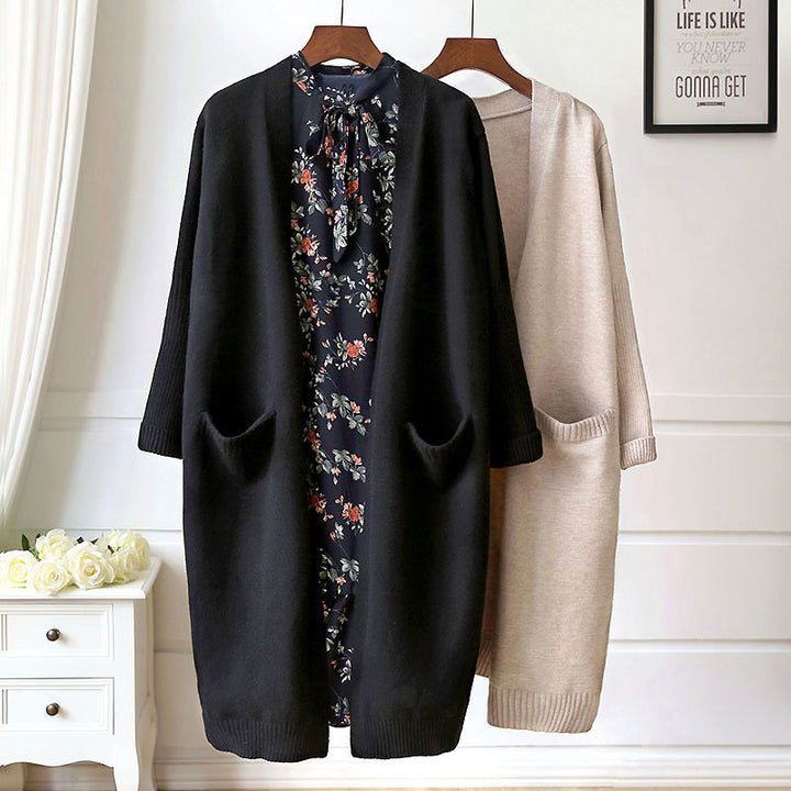 Cardigan en tricot confortable pour femmes avec poches Chic & Stil