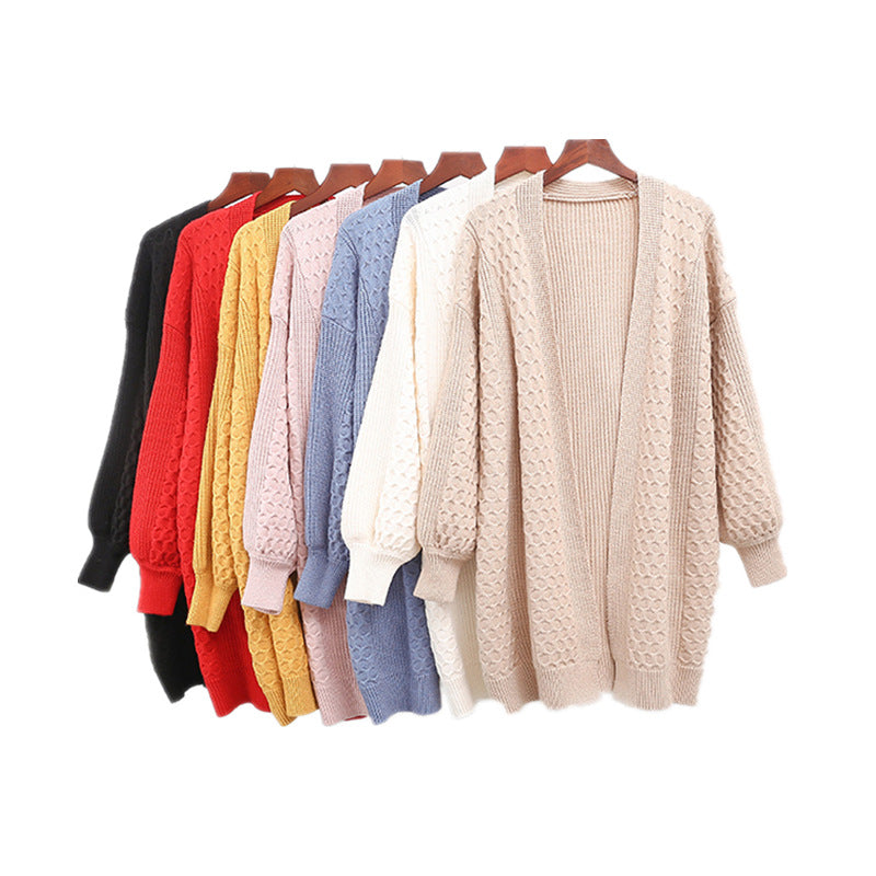 Cardigan pour femmes avec design texturé et toucher doux Chic & Stil