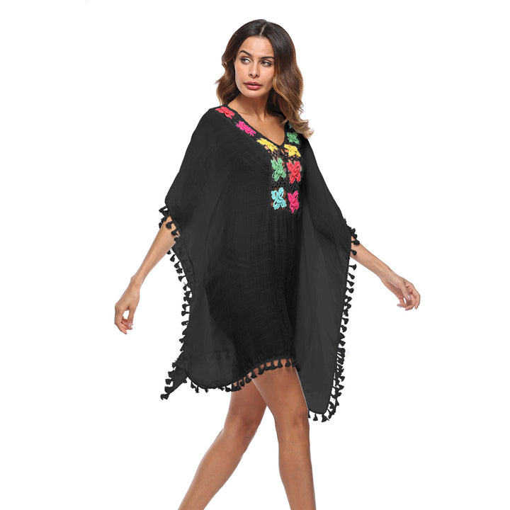 Ladies Embroidered Beach Kaftan Lune London