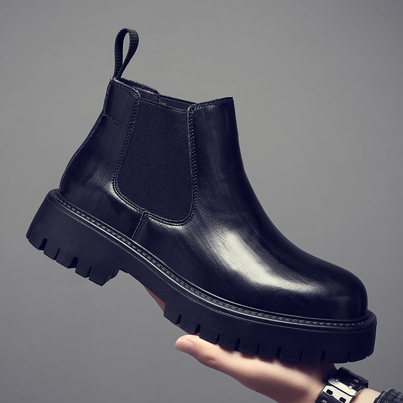Men's Chelsea Boots, elegant leather ankle boots
