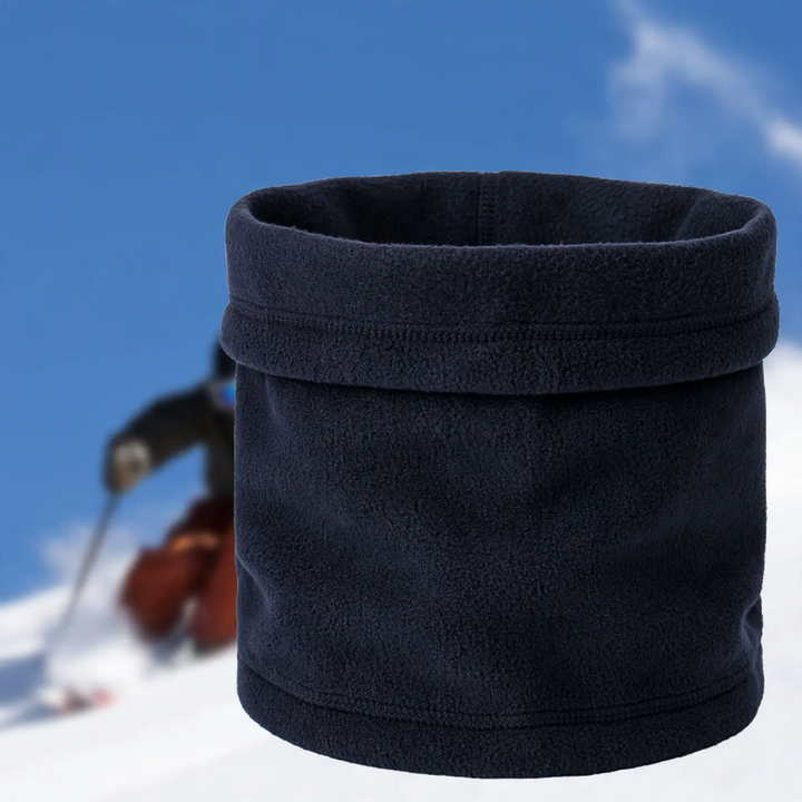 Multifunctional fleece collar warmer for men