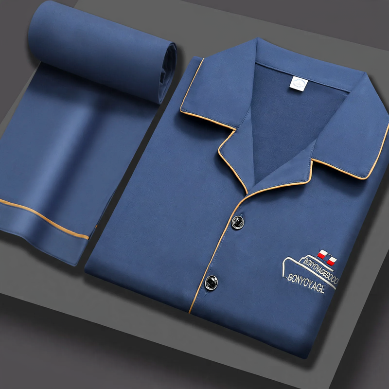 Men's Pajama Set, 100% Cotton, versatile to wear