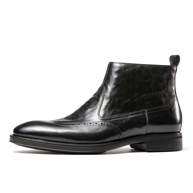 Retro Chelsea boots with warm lining