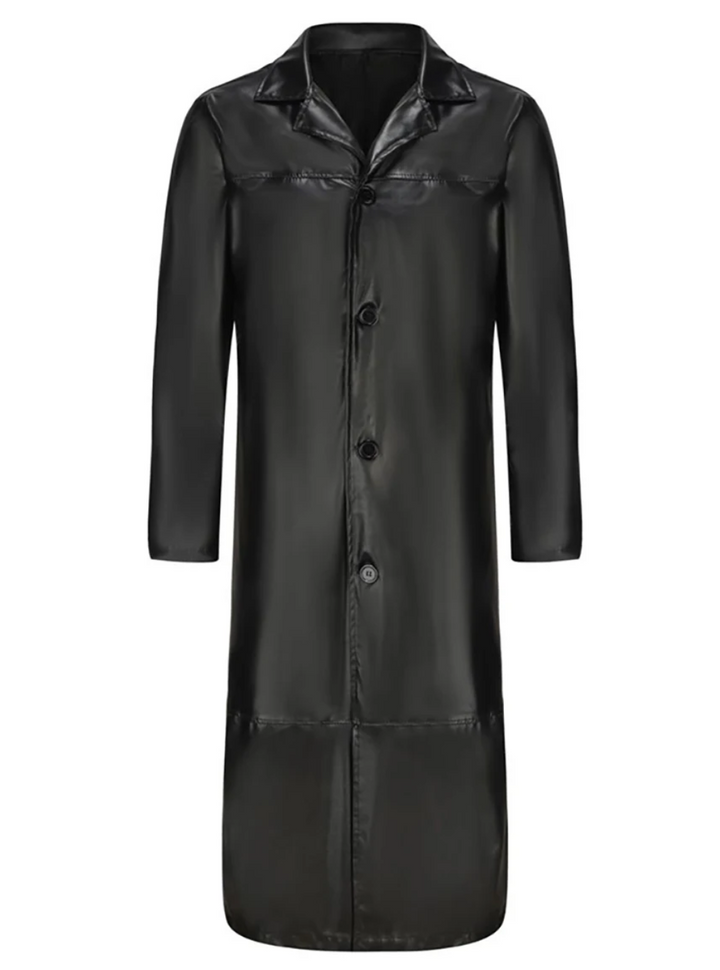 Lune London | Long Leather Coat for Men
